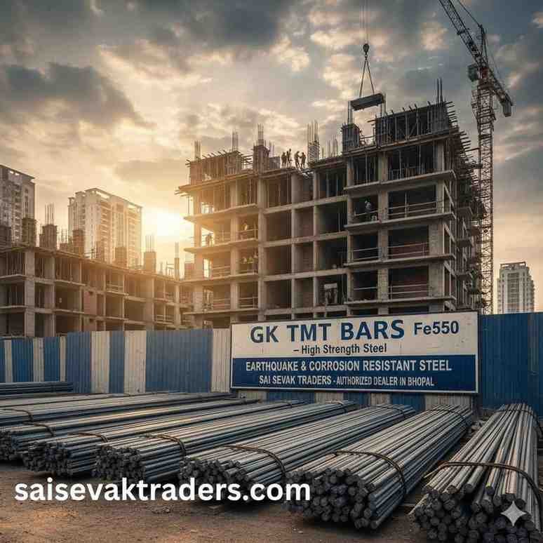 Buy GK TMT Bars – Earthquake & Corrosion Resistant Steel