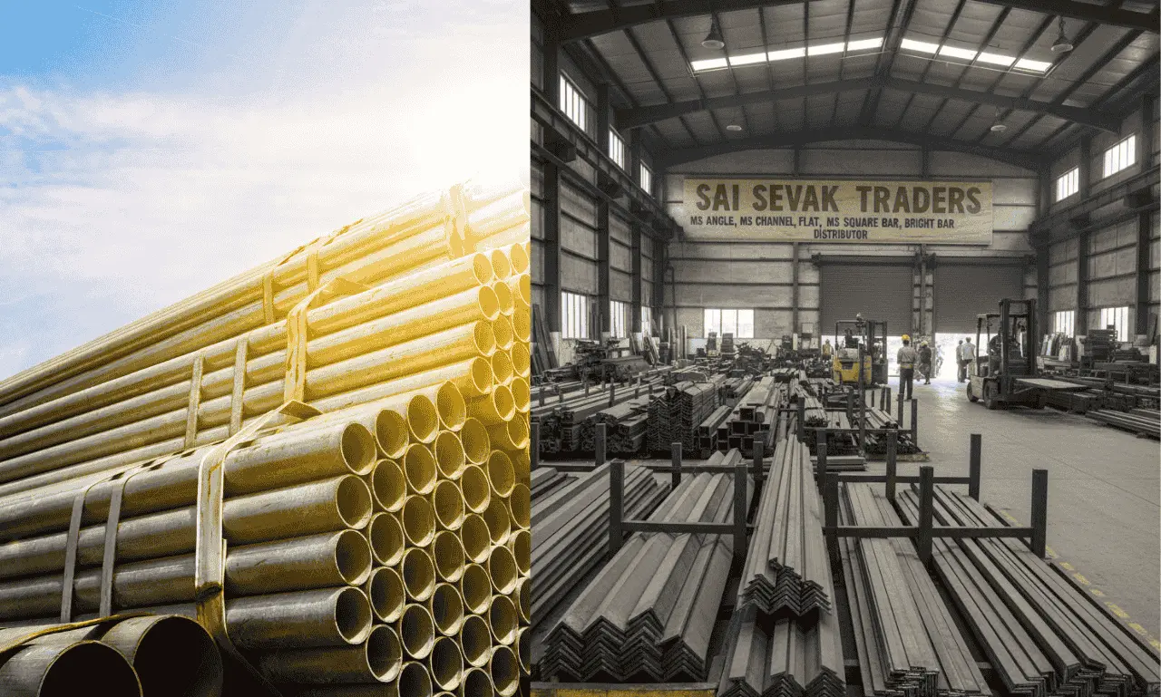 MS Angles, Channels & Flats Supplier in India 