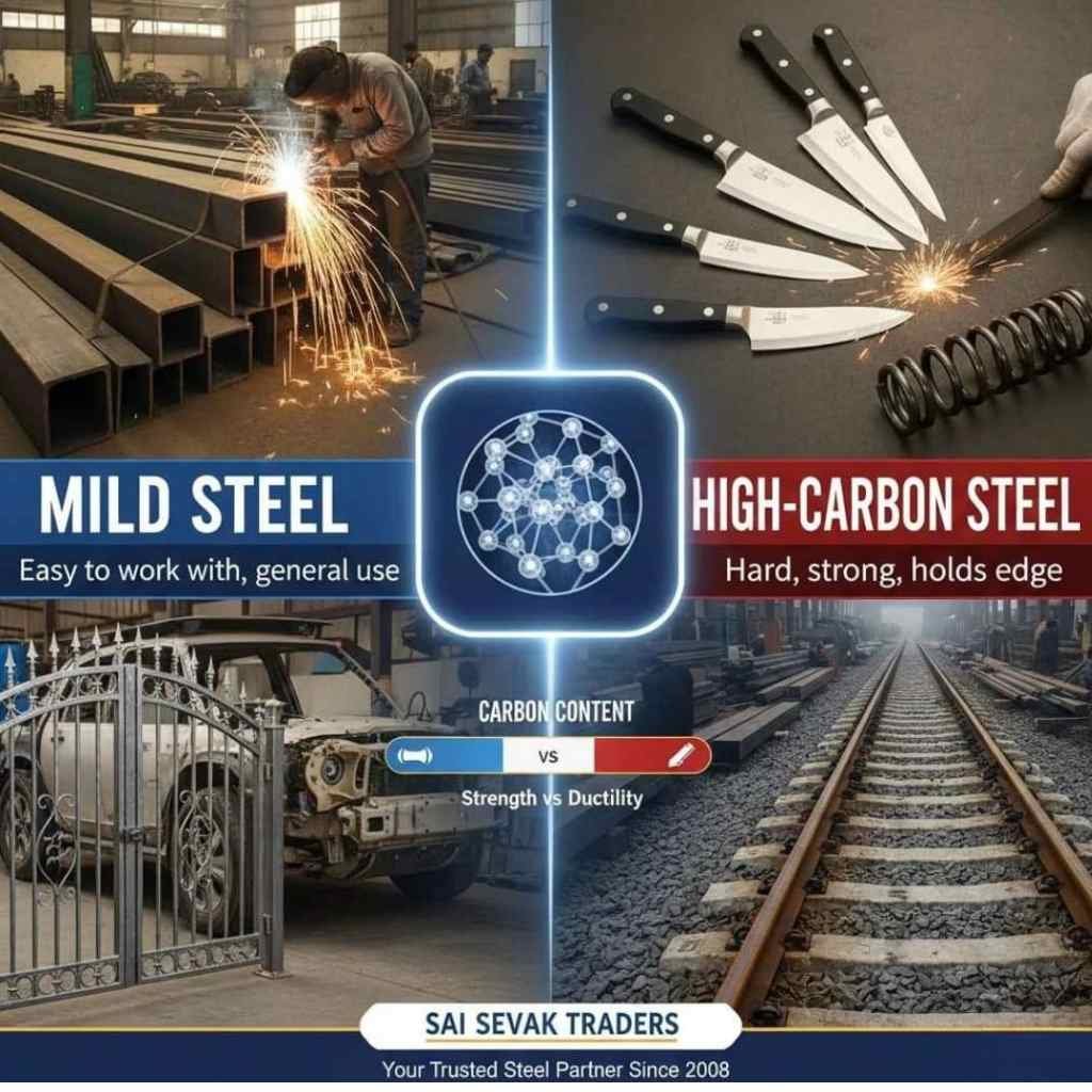 Mild Steel vs Carbon Steel: Key Differences You Must Know